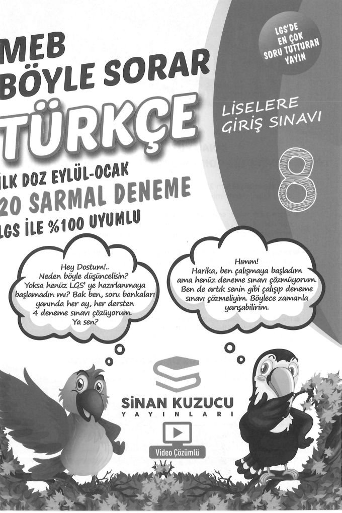 MEB BÖYLE SORAR TÜRKÇE 20 SARMAL DENEME
