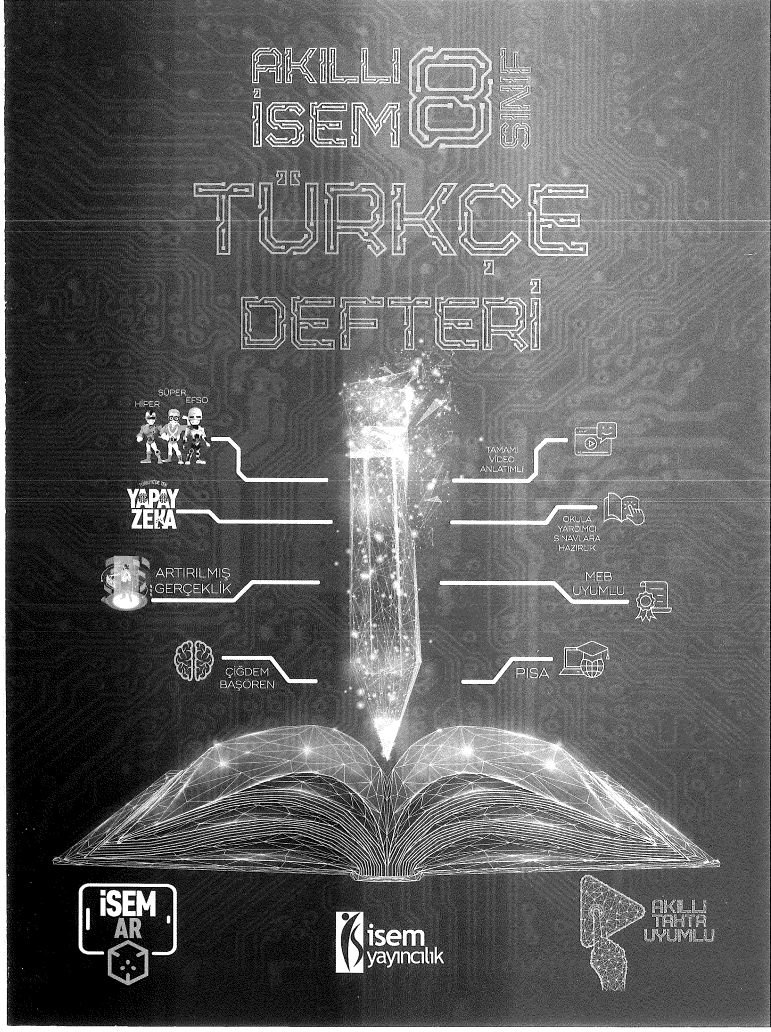 AKILLI İSEM TÜRKÇE DEFTERİ
