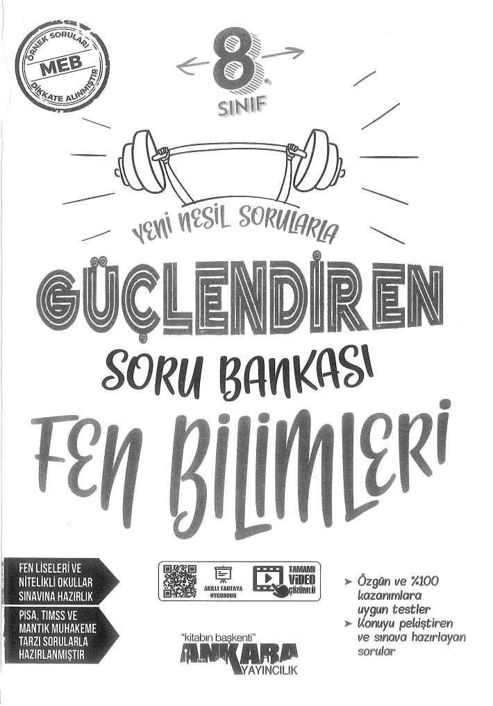 GÜÇLENDİREN SORU BANKASI FEN BİLİMLERİ