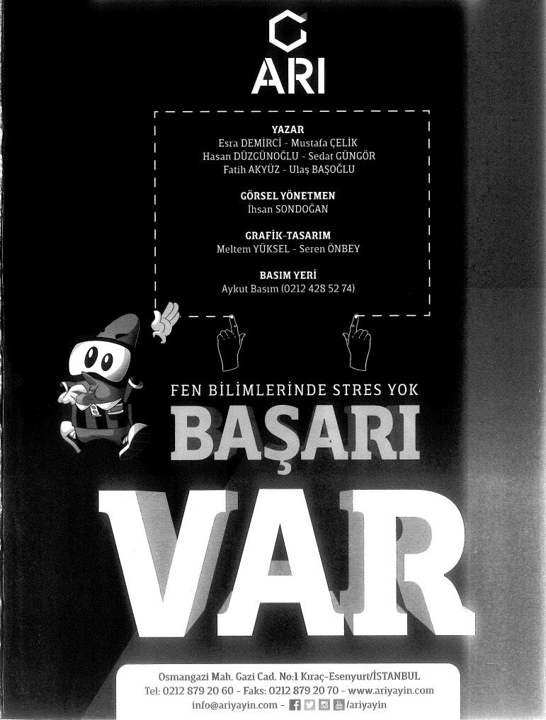 FEN BİLİMLERİNDE STRES YOK BAŞARI VAR