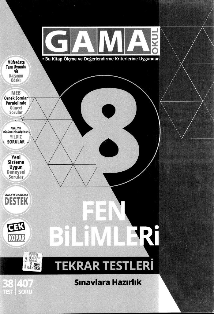 FEN BİLİMLERİ TEKRAR TESTLERİ