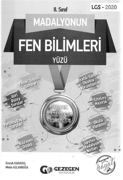 MADALYONUN FEN BİLİMLERİ YÜZÜ Fotokopi.SHOP - Öğrencilerin Marketi!
