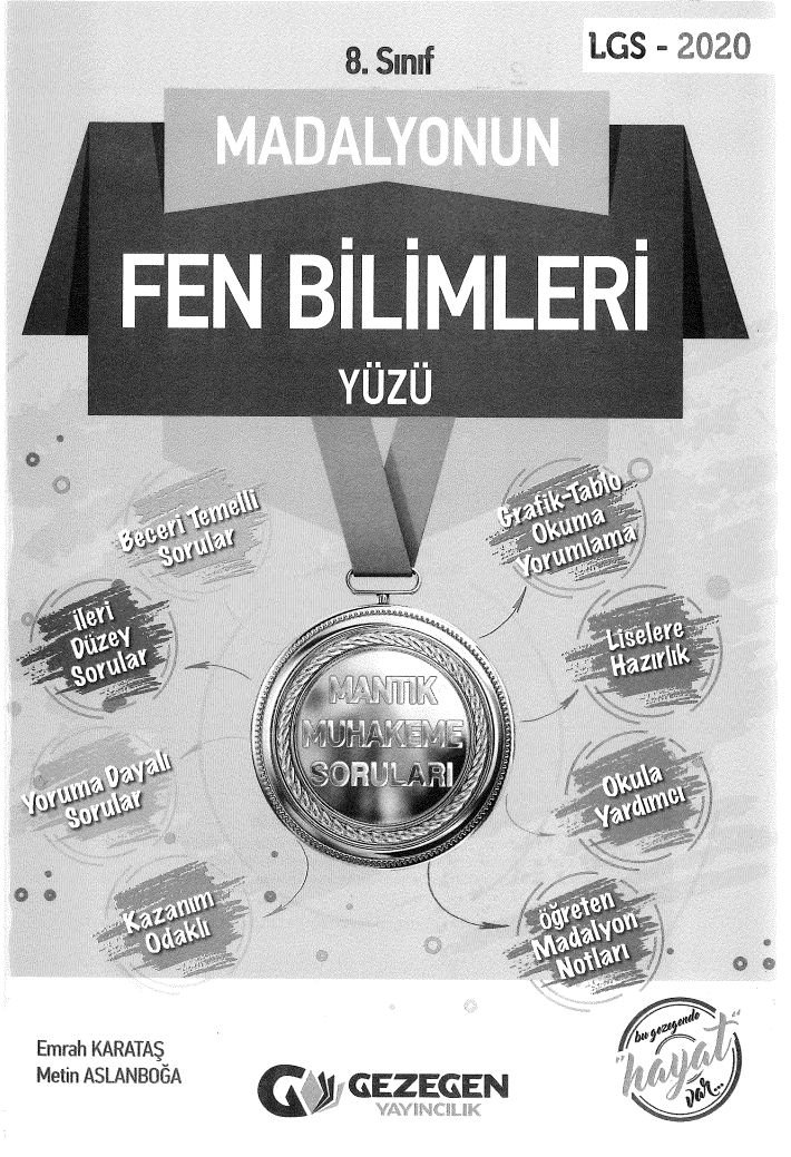 MADALYONUN FEN BİLİMLERİ YÜZÜ