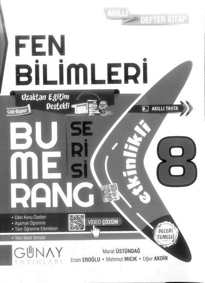 FEN BİLİMLERİ BUMERANG SERİSİ Fotokopi.SHOP - Öğrencilerin Marketi!