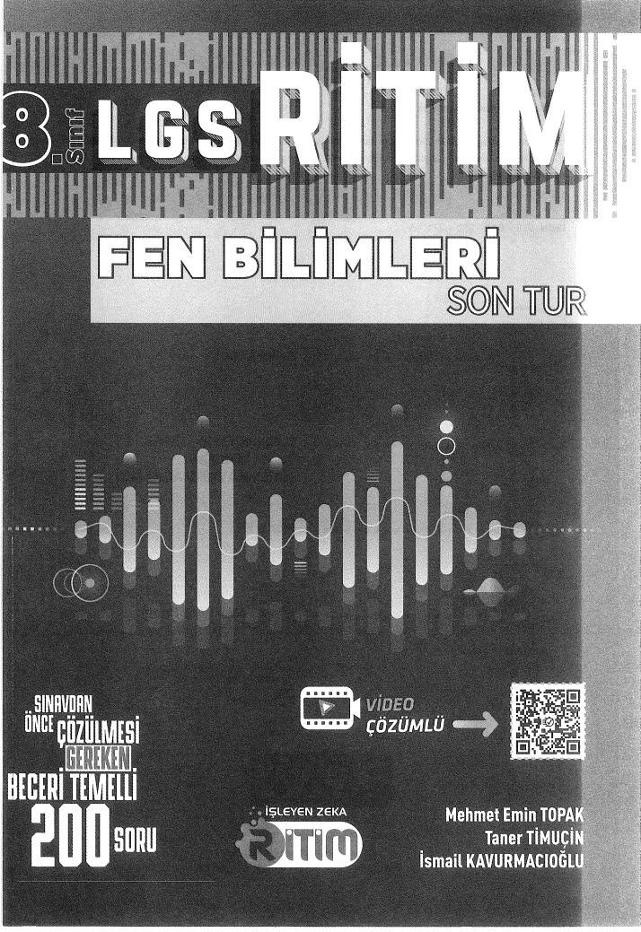 LGS RİTİM FEN BİLİMLERİ SON TUR