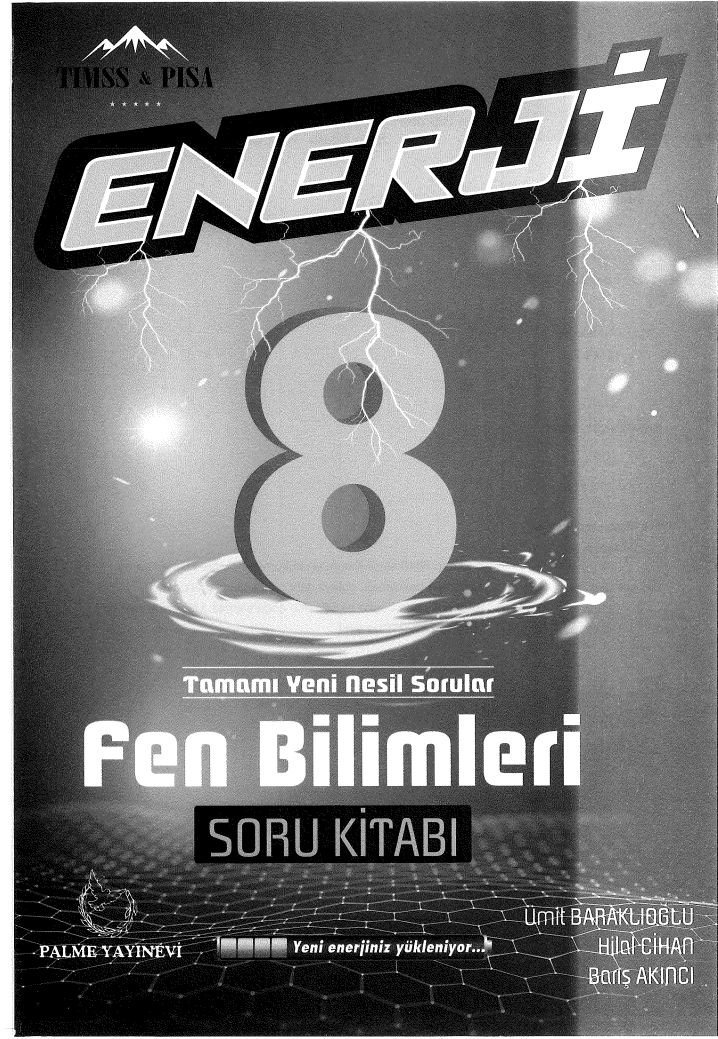 ENERJİ FEN BİLİMLERİ SORU KİTABI