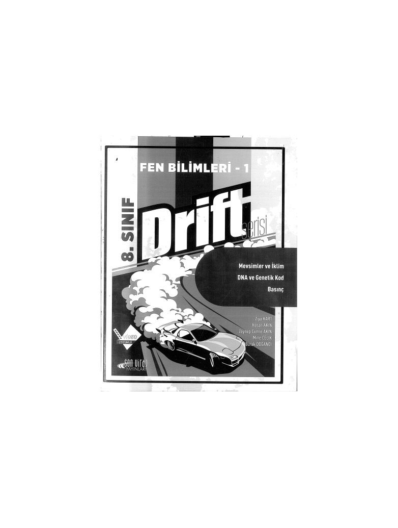 FEN BİLİMLERİ DRİFT SERİSİ