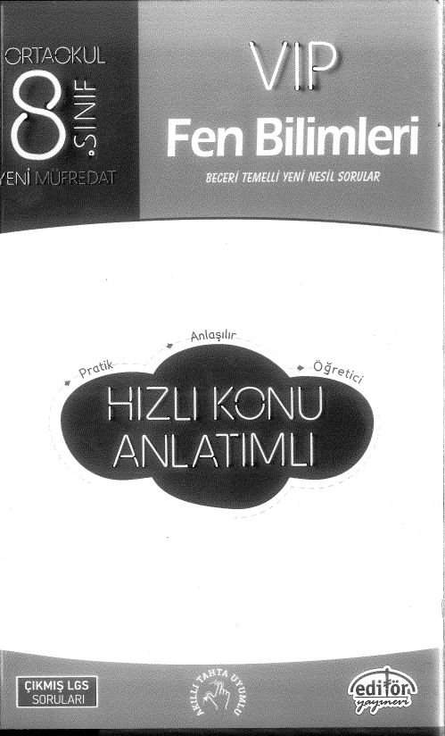 VIP FEN BİLİMLERİ HIZLI KONU ANLATIMLI