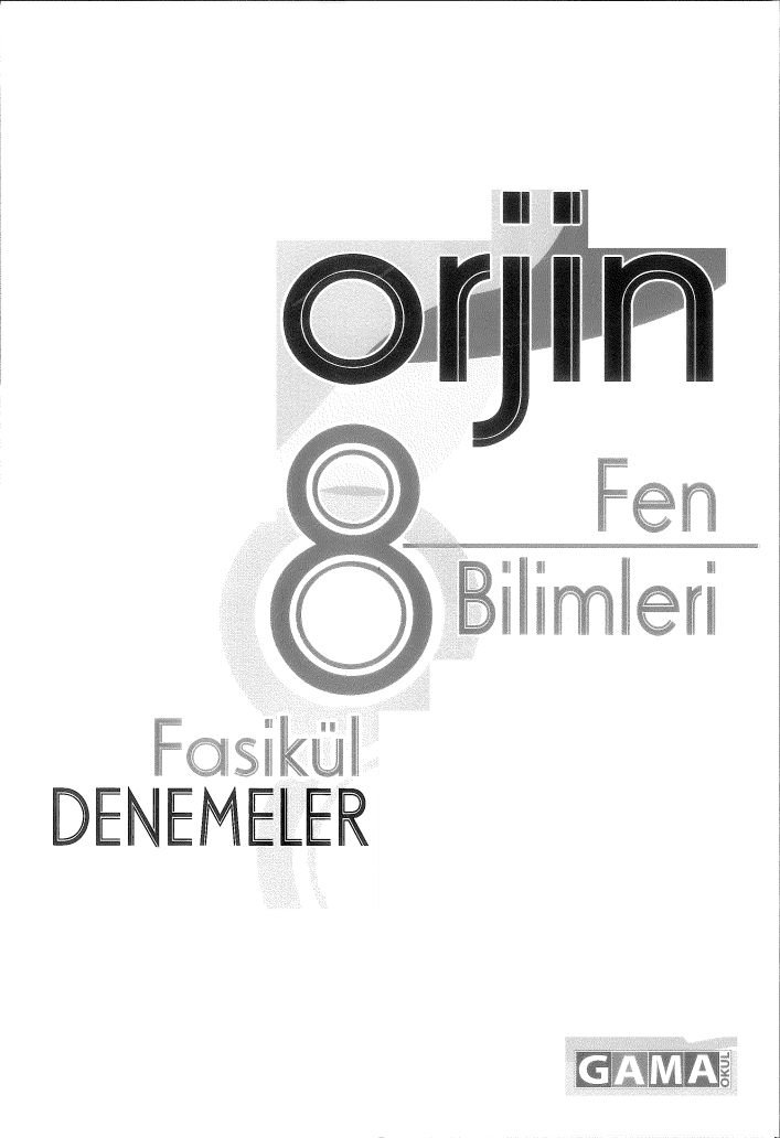 ORJİN FEN BİLİMLERİ FASİKÜL DENEMELER