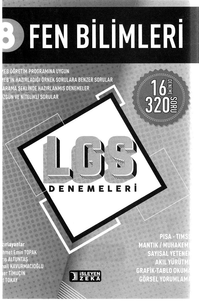 FEN BİLİMLERİ LGS DENEMELERİ