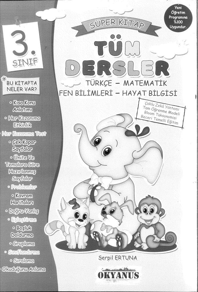 SÜPER KİTAP TÜM DERSLER