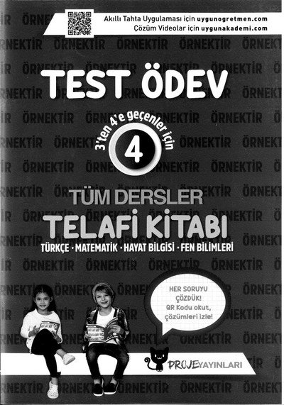 TEST ÖDEV TÜM DERSLER TELAFİ KİTABI