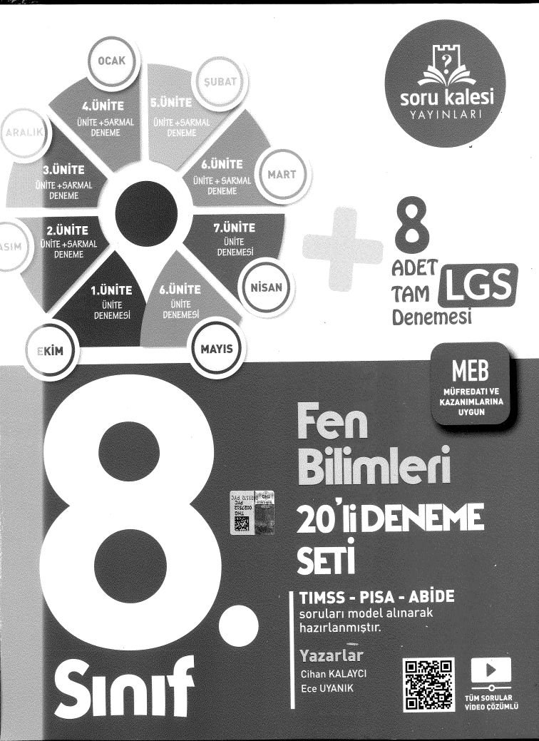 FEN BİLİMLERİ 20'Lİ DENEME SETİ