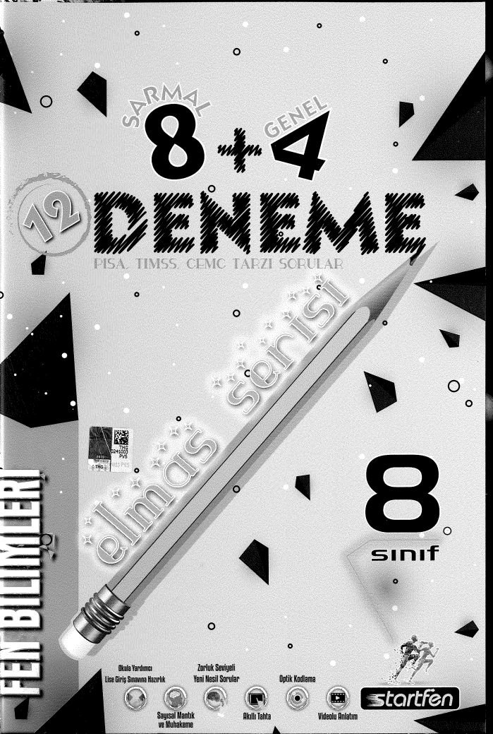 12 DENEME ELMAS SERİSİ FEN BİLİMLERİ