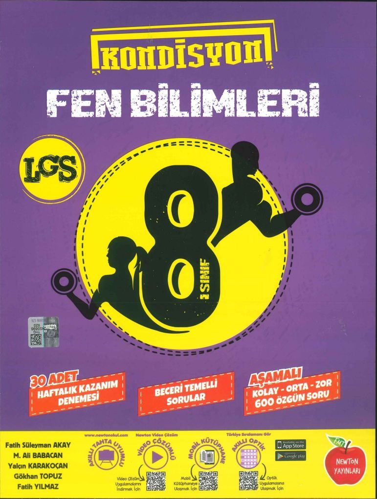 KONDİSYON FEN BİLİMLERİ