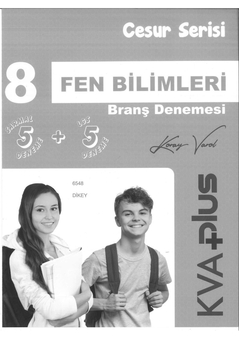 FEN BİLİMLERİ BRANŞ DENEMESİ CESUR SERİSİ
