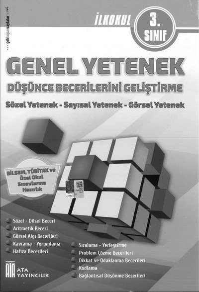 GENEL YETENEK DÜŞÜNCE BECERİLERİNİ GELİŞTİRME