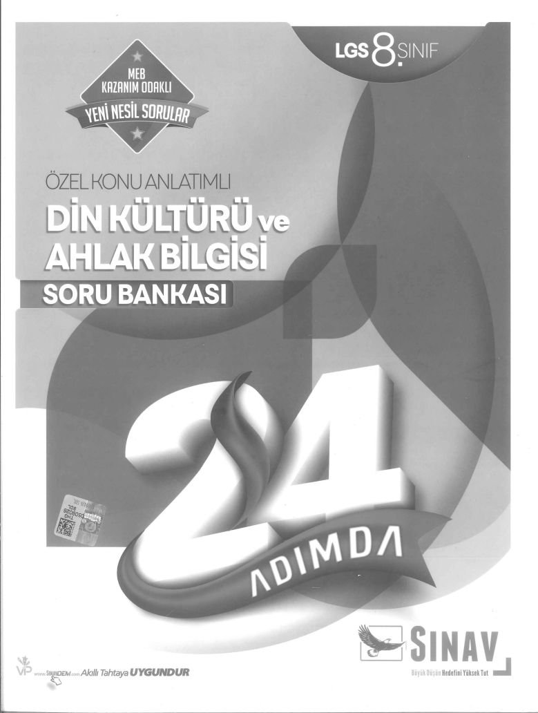 ÖZEL KONU ANLATIMLI DİN KÜLTÜRÜ VE AHLAK BİLGİSİ SORU BANKASI