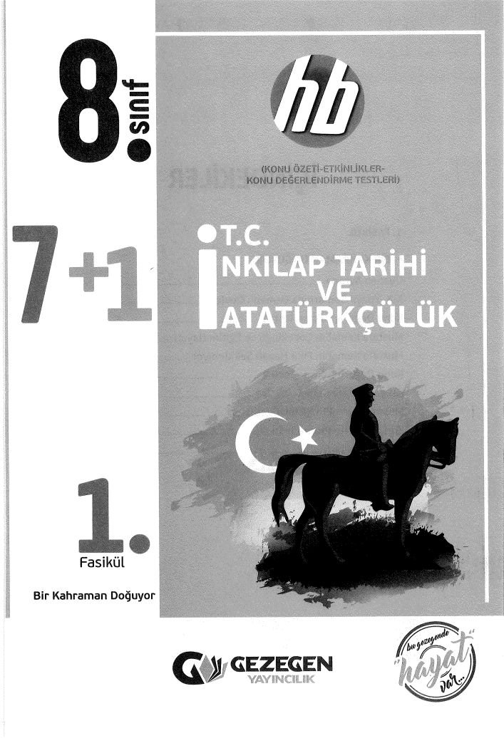 7+1 T.C. İNKILAP TARİHİ VE ATATÜRKÇÜLÜK 1. FASİKÜL
