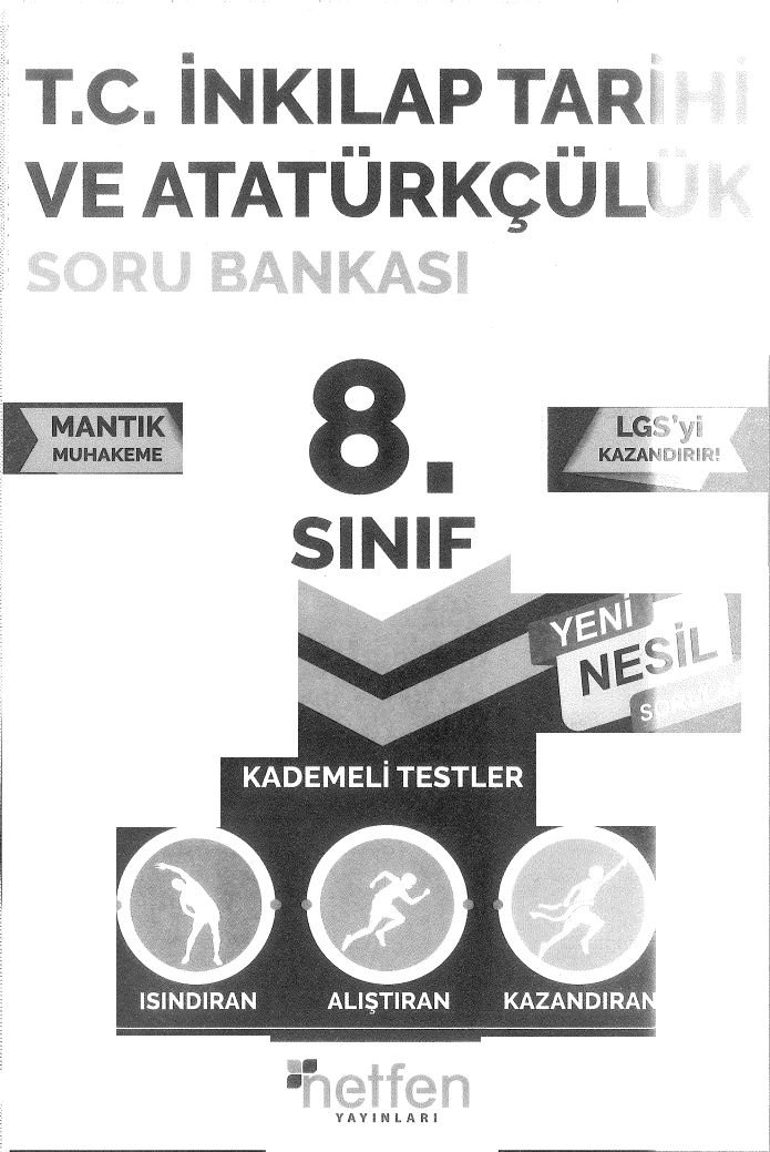 T.C. İNKİLAP TARİHİ VE ATATÜRKÇÜLÜK SORU BANKASI YENİ NESİL