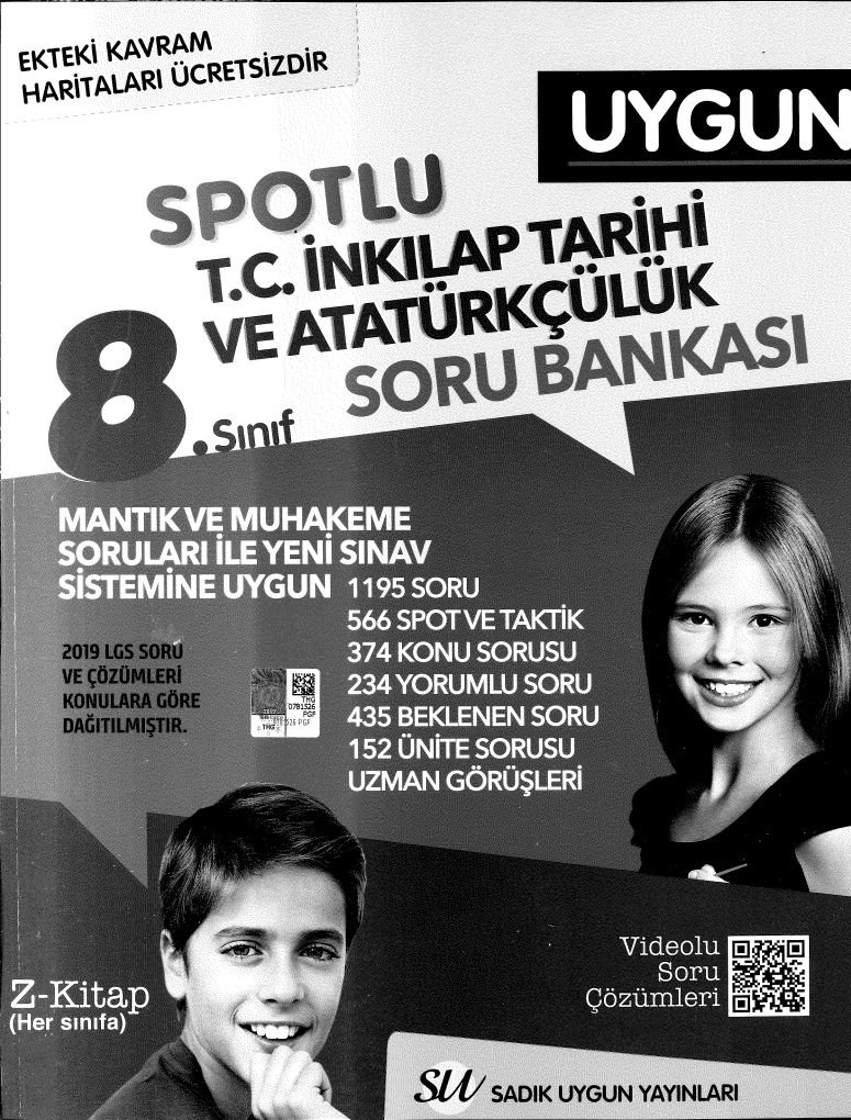 SPOTLU T.C. İNKILAP TARİHİ VE ATATÜRKÇÜLÜK SORU BANKASI