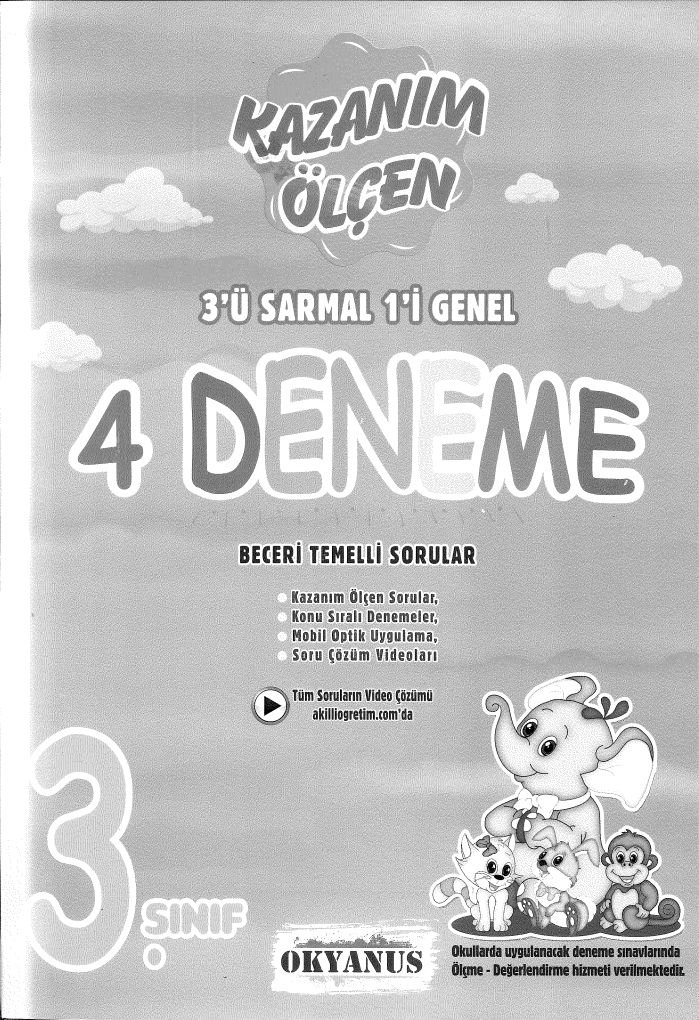 KAZANIM ÖLÇEN 4 DENEME