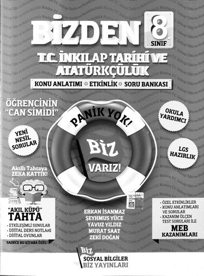 BİZDEN T.C. İNKILAP TARİHİ VE ATATÜRKÇÜLÜK KONU ANLATIMI Fotokopi.SHOP - Öğrencilerin Marketi!