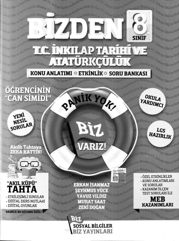 BİZDEN T.C. İNKILAP TARİHİ VE ATATÜRKÇÜLÜK KONU ANLATIMI