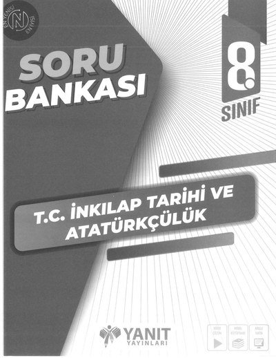 T.C. İNKILAP TARİHİ VE ATATÜRKÇÜLÜK SORU BANKASI Fotokopi.SHOP - Öğrencilerin Marketi!