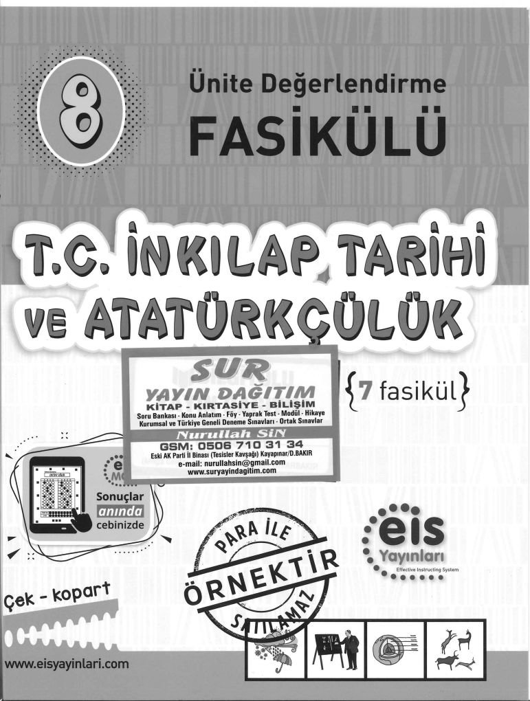 T.C. İNKILAP TARİHİ VE ATATÜRKÇÜLÜK 7 FASİKÜL