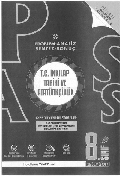 PROBLEM ANALİZ SENTEZ SONUÇ T.C. İNKILAP TARİHİ VE ATATÜRKÇÜLÜK Fotokopi.SHOP - Öğrencilerin Marketi!