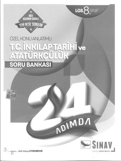 ÖZEL KONU ANLATIMLI T.C. İNKILAP TARİHİ VE ATATÜRKÇÜLÜK SORU BANKASI Fotokopi.SHOP - Öğrencilerin Marketi!