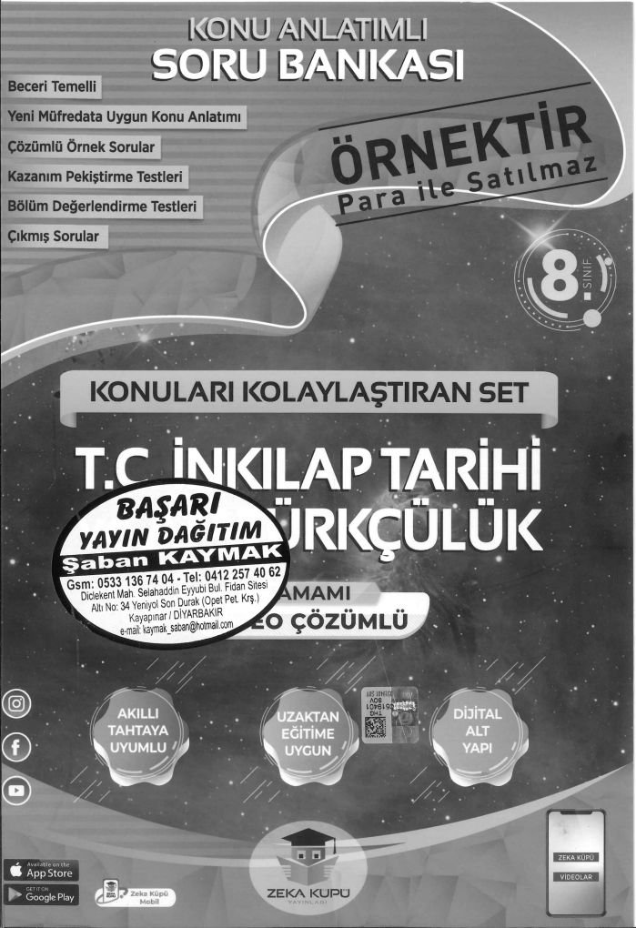 KONU ANLATIMLI SORU BANKASI T.C. İNKILAP TARİHİ VE ATATÜRKÇÜLÜK