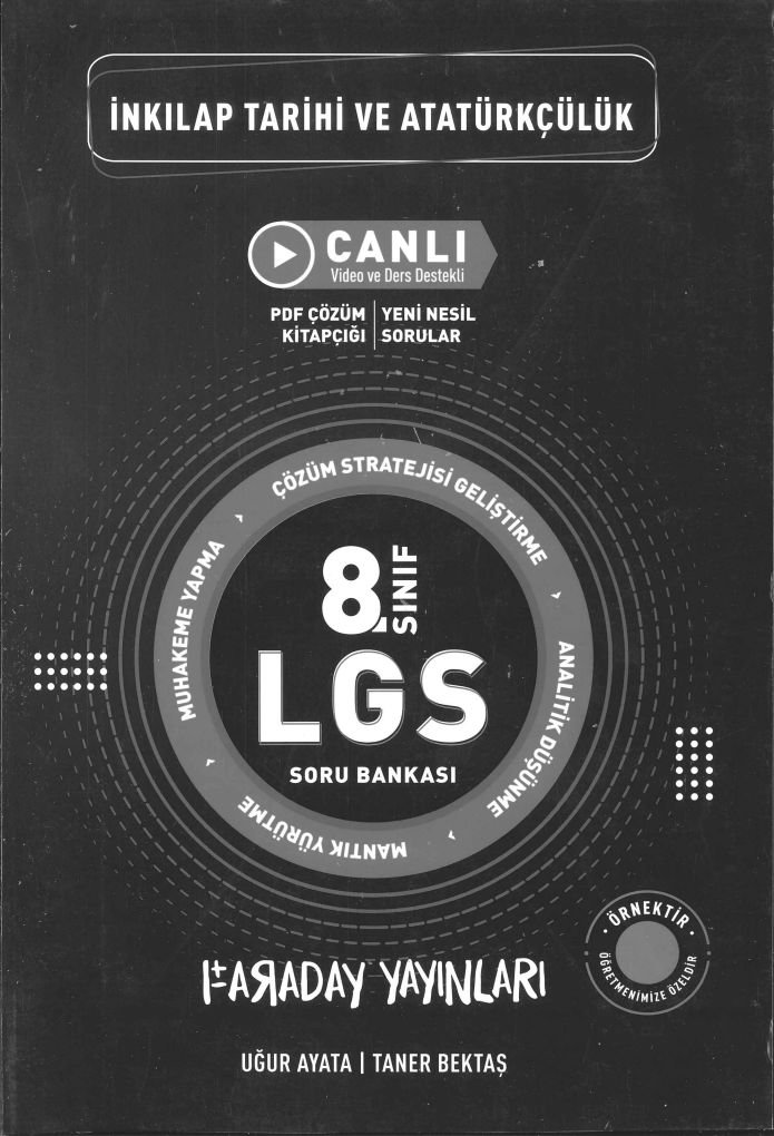 İNKILAP TARİHİ VE ATATÜRKÇÜLÜK LGS SORU BANKASI