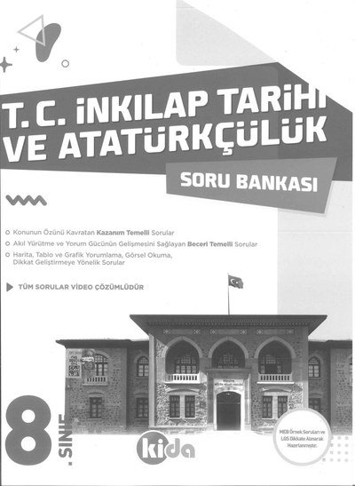 T.C. İNKILAP TARİHİ VE ATATÜRKÇÜLÜK SORU BANKASI Fotokopi.SHOP - Öğrencilerin Marketi!