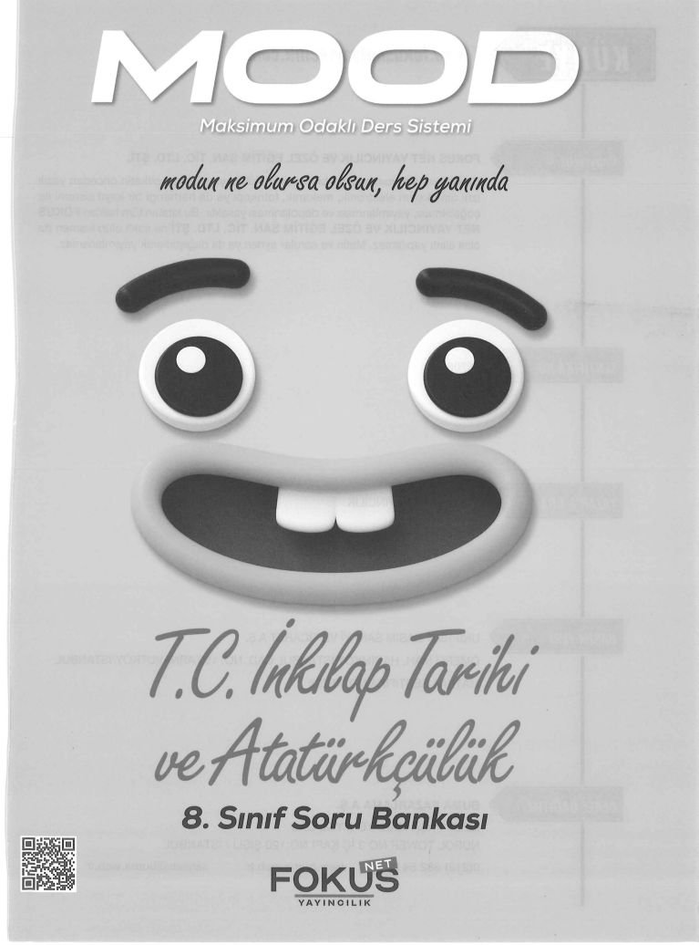 MOOD T.C. İNKILAP TARİHİ VE ATATÜRKÇÜLÜK SORU BANKASI
