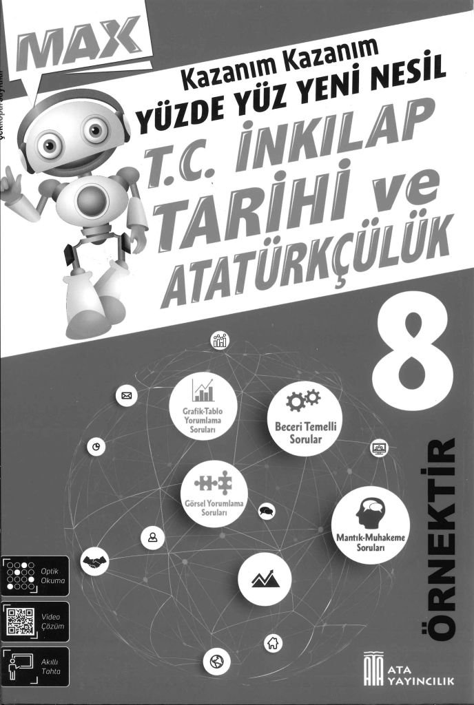 YÜZDE YÜZ YENİ NESİL T.C. İNKILAP TARİHİ VE ATATÜRKÇÜLÜK