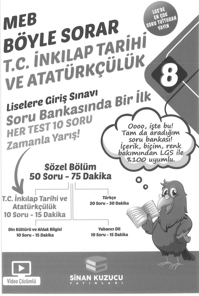 MEB BÖYLE SORAR T.C. İNKILAP TARİHİ VE ATATÜRKÇÜLÜK