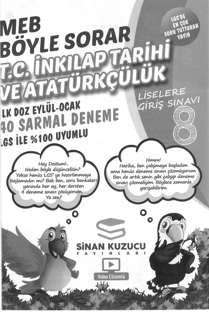 MEB BÖYLE SORAR T.C. İNKILAP TARİHİ VE ATATÜRKÇÜLÜK