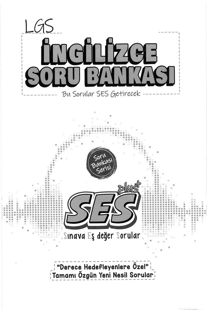 LGS İNGİLİZCE SORU BANKASI