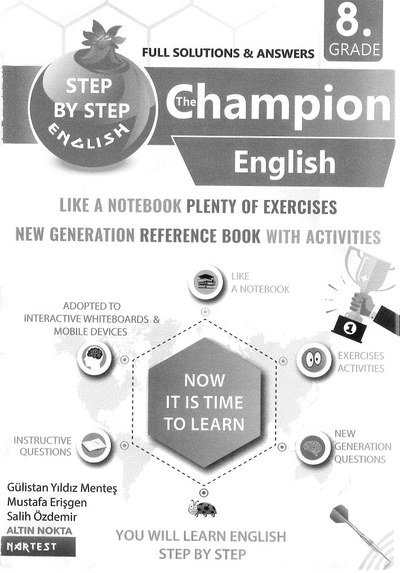 THE CHAMPION ENGLISH LIKE A NOTEBOOK PLENTY OF EXERCISES Fotokopi.SHOP - Öğrencilerin Marketi!