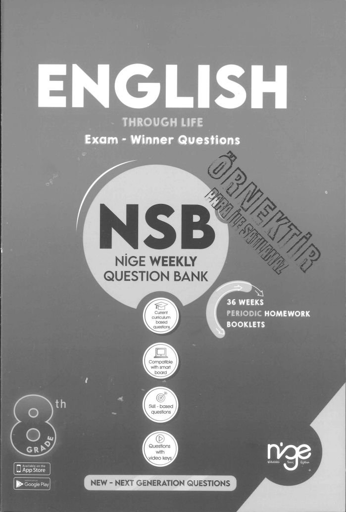 ENGLISH EXAM WINNER QUESTIONS