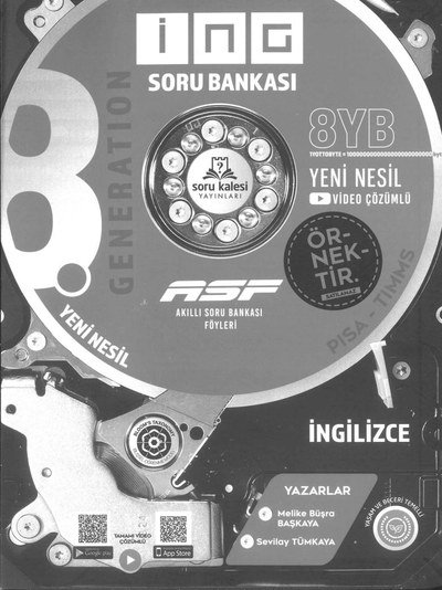 İNG SORU BANKASI AKILLI SORU BANKASI FÖYLERİ