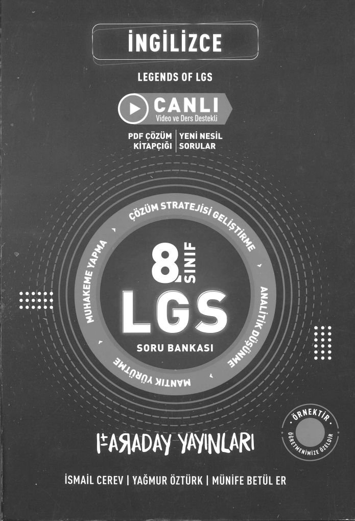İNGİLİZCE LEGENDS OF LGS