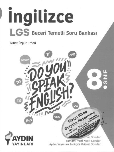 İNGİLZİCE LGS BECERİ TEMELLİ SORU BANKASI Fotokopi.SHOP - Öğrencilerin Marketi!