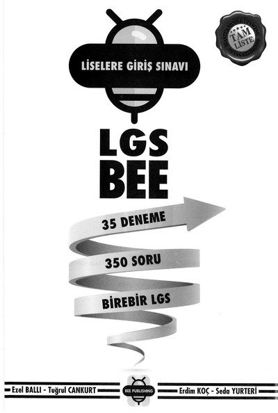 LİSELERE GİRİŞ SINAVI LGS BEE 35 DENEME
