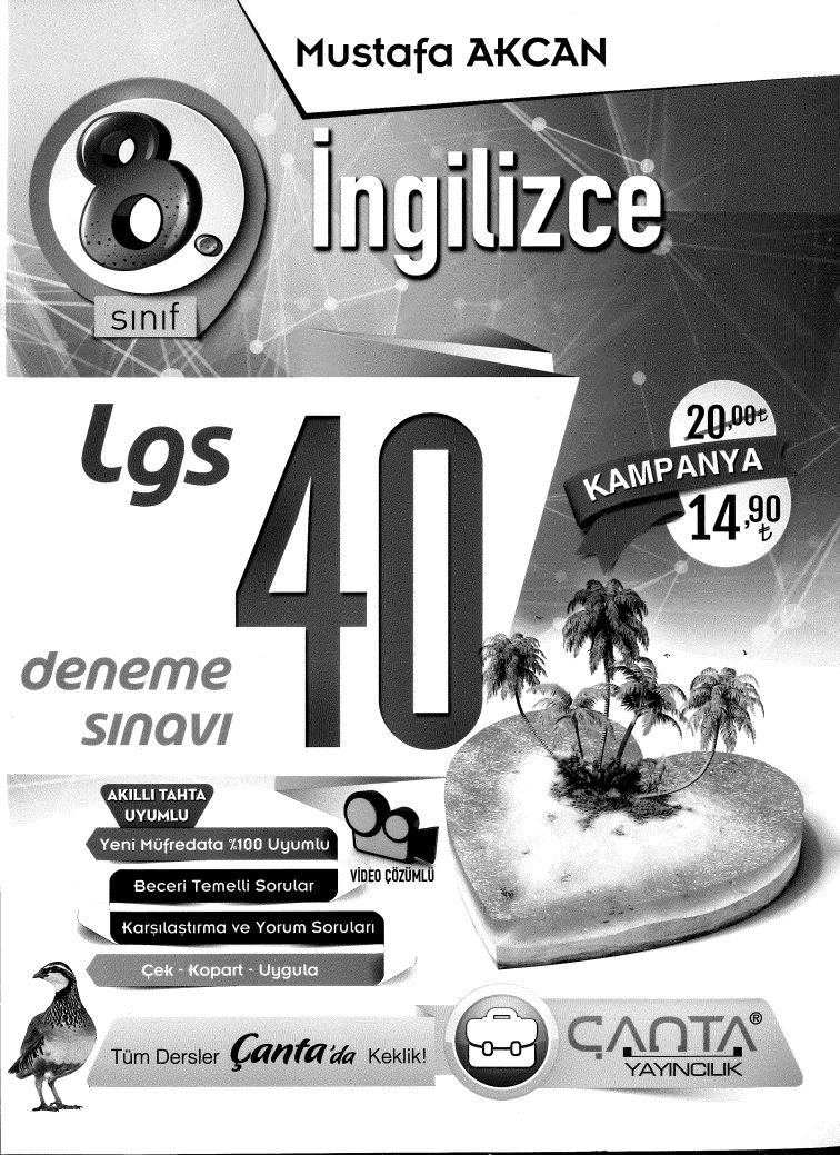İNGİLİZCE LGS 40 DENEME SINAVI