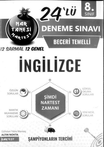 24'LÜ DENEME SINAVI BECERİ TEMELLİ İNGİLİZCE Fotokopi.SHOP - Öğrencilerin Marketi!