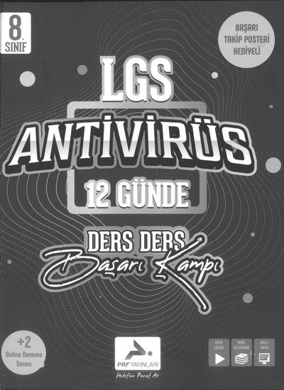 LGS ANTİVİRÜS 12 GÜNDE DERS DERS BAŞARI KAMPI