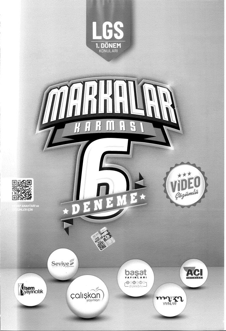 LGS 1. DÖNEM KONULARI MARKALAR KARMASI 6 DENEME